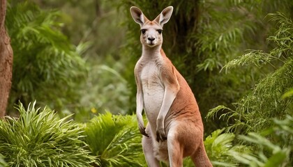 kangaroo in the grass