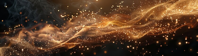 Highlighters swirl into a fiery explosion on a dark black background