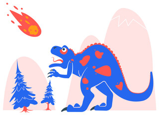 Dinosaurs' doomsday © Icons8