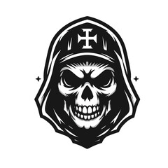 skull mascot logo icon Design