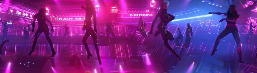 Explore the fusion of street dance and urban exploration through a surreal