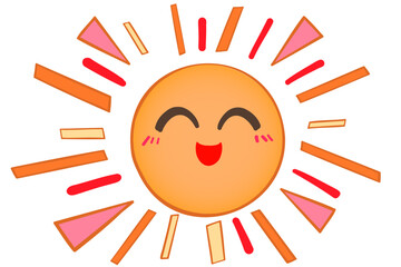 笑顔の太陽
