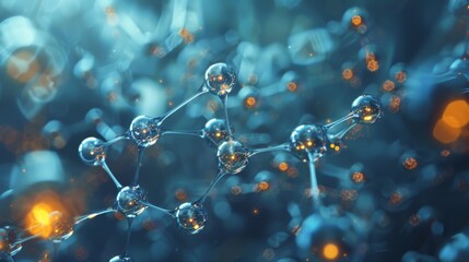 Explore the intricate world of molecular structures and chemical bonds