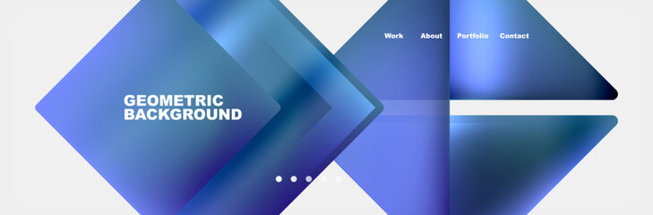 Triangle minimal web site page background design. Vector Illustration For Wallpaper, Banner, Background, Card, Book Illustration, landing page