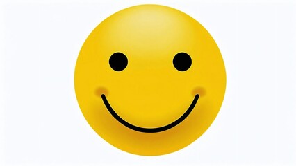 Fototapeta premium Happy emoticon expression background, Yellow smiley faces happiness joy, cheerful emotion symbols