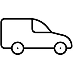 Car Types Outline Icon Pack