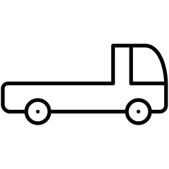 Car Types Outline Icon Pack