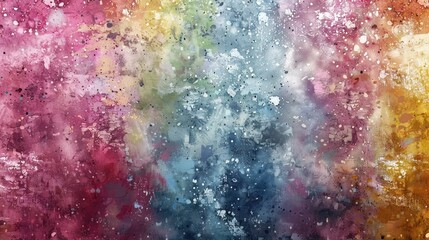 Fototapeta premium Vibrant Abstract Painting