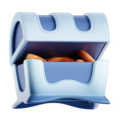 Chest Box 3d Icon