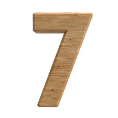 Number 7 wood
