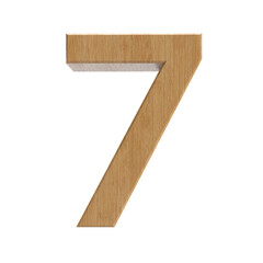 Number 7 wood