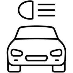Cars And Automotive Outline Icon Pack