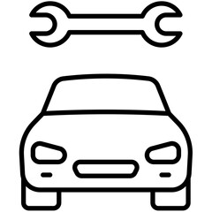 Cars And Automotive Outline Icon Pack