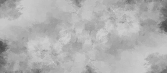 Abstract gray background soft white watercolor grunge texture. fog design with white smoke texture overlays. smoky effect for photos design. Vintage or grungy of White Concrete Texture.	