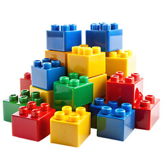 Plastic building blocks