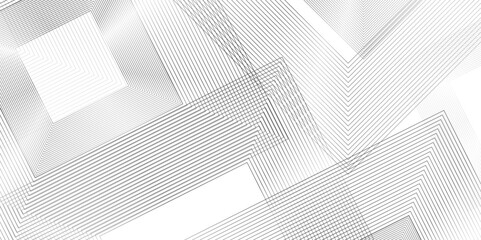Fototapeta premium Abstract lines element for design. Stylized line art background. lines created using blend tool. Vector illustration. 