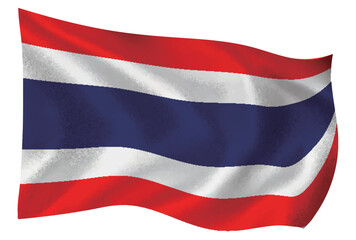 タイ　国　旗　世界　アイコン	