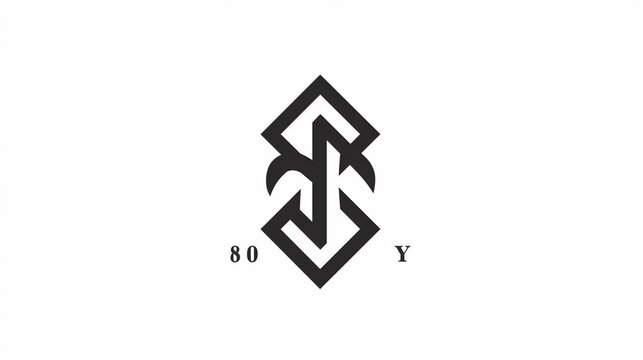  A sleek and modern logo design featuring clean lines and bold typography, making a powerful statement against a solid white background with crisp clarity

