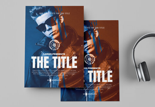 Dual Tone Poster Template