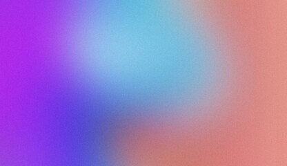 Magenta blue purple , template empty space , grainy noise grungy texture color gradient rough abstract background shine bright light and glow