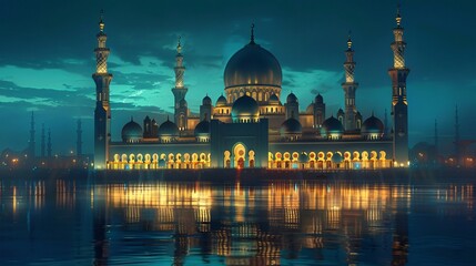 a large building with domes and towers