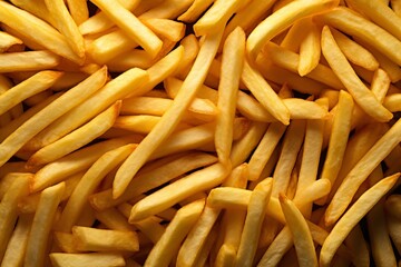 a pile of french fries