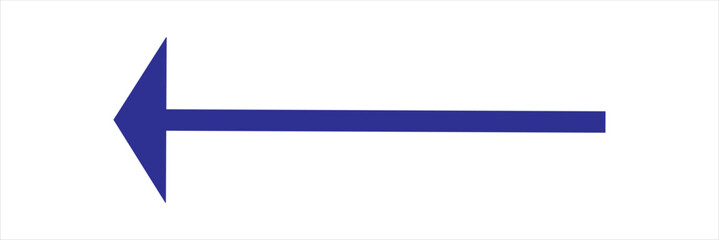 Obraz premium long blue arrow eps 10. 