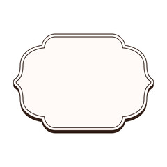 Vintage Frame Sticker