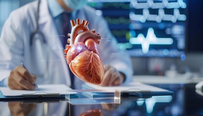 Virtual medical education for heart organ of human anatomy concepts medical education and technology in cardiology