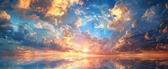 Behold The Magnificence Of A Fantastically Beautiful Bright Sky, Background HD For Designer 