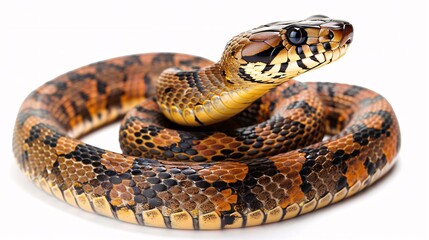 Obraz premium a close up of a snake