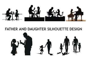 Father daughter bonding Silhouette art,
Family love Silhouette art,
Precious memories,

Daddy's girl,
Fatherhood journey,
Silhouette art,