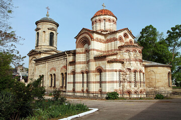 Obraz premium Crimea. Kerch. Cathedral of St. John the Baptist - Orthodox church in the center of Kerch.