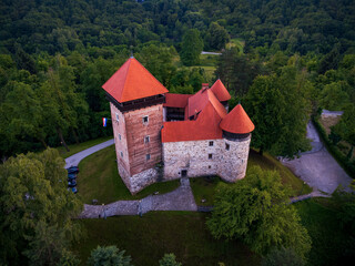 Fototapeta premium Dubovac old castle, Karlovac, Croatia