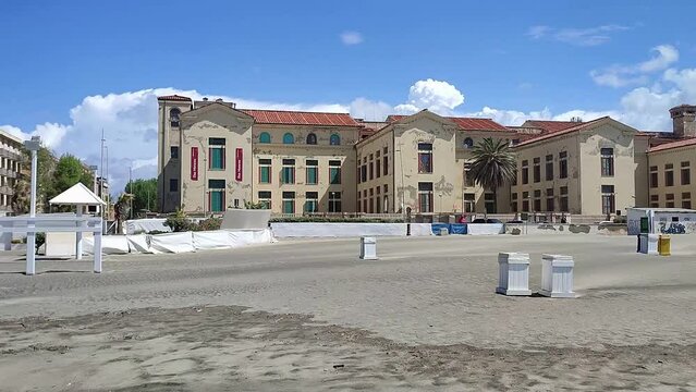 Lido di Ostia - Spiaggia degli Sposi dalla riva