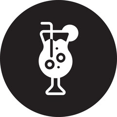 beverage glyph icon
