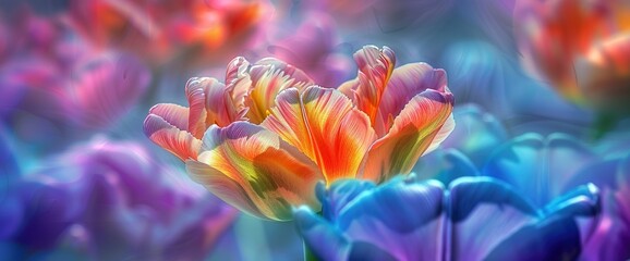 Revel In The Kaleidoscope Of Colors Offered By An Assorted Array Of Tulips In All Their Glorious Hues, Background HD For Designer 