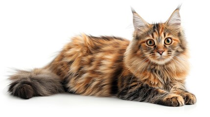 Obraz premium ふわふわの猫