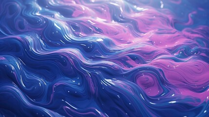Abstract fluid background resembling swirling galaxies in deep space