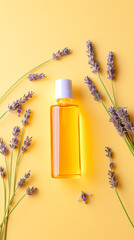 Lavender aromatherapy bottle - obrazy, fototapety, plakaty