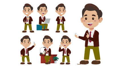 Obraz premium Young people using smart phones