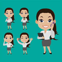 Young people using smart phones