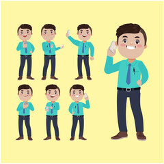 Young people using smart phones