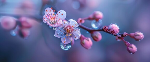 Welcome The Arrival Of Spring With The Sight Of Fresh Cherry Buds, Where The Promise Of Blossoms Stirs The Heart With A Sense Of Anticipation And Renewal, Background HD For Designer 