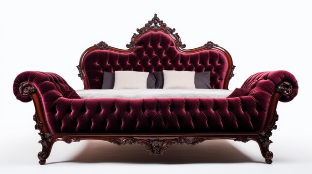 recommend clip art: Curved Headboard Sleigh Bed