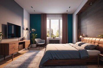 interior of a bedroom