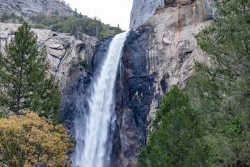 Bridalveil Fall in Yosemite National Park