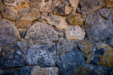 stone fence as a background for a photo 2