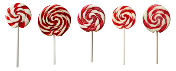Lollipop, png set, collection, transparent background