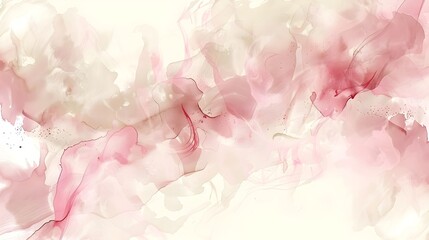 abstract watercolor background, pink colors 